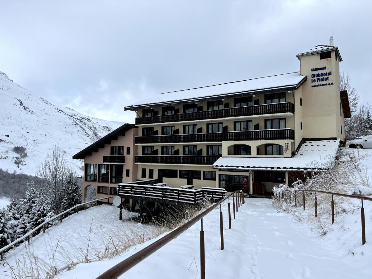 Hotel Le Piolet Saint-Martin-de-Belleville Dış mekan fotoğraf